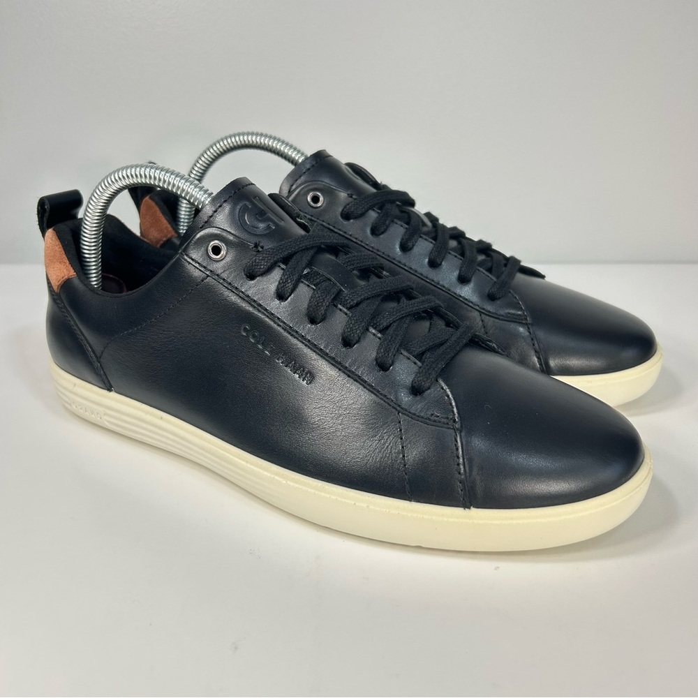 Cole Haan Grand+ Crosscourt Leather Sneaker Causal Oxford Shoe Mens 7.5 Like New